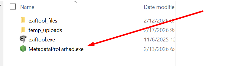 metadata backend open before refresh page