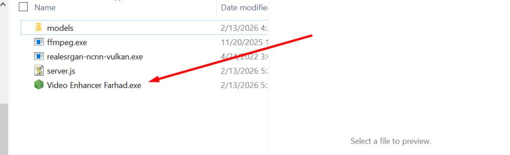 video enhancer exe file